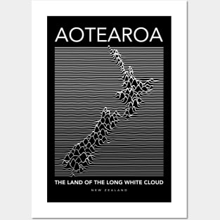 Aotearoa Lines Posters and Art